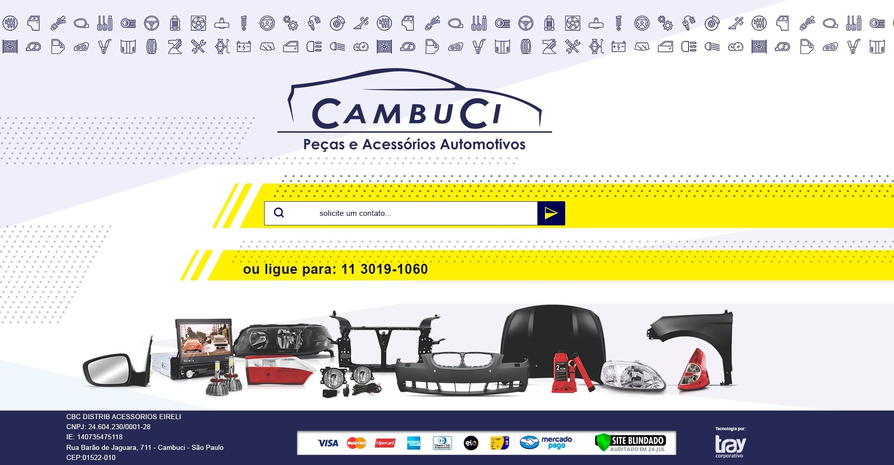 Solicite um Contato - CBC Acessrios